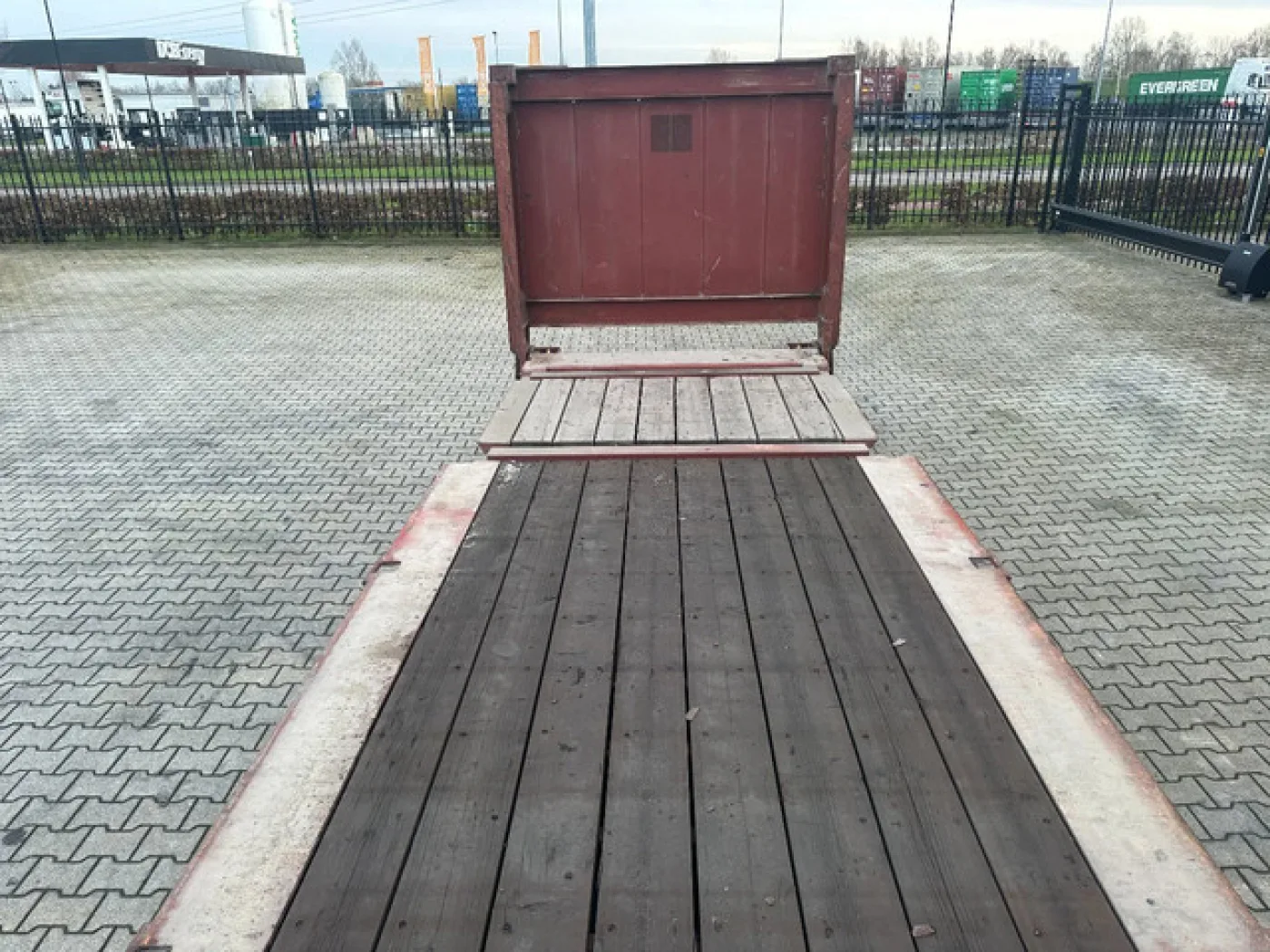 40FT FLATRACK FLUSH FOLDING / CSC: 10/2027 / 5x available - 8