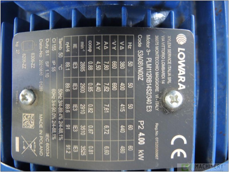 2021 LOWARA NSCE32-20040P25VCS4 AI2919