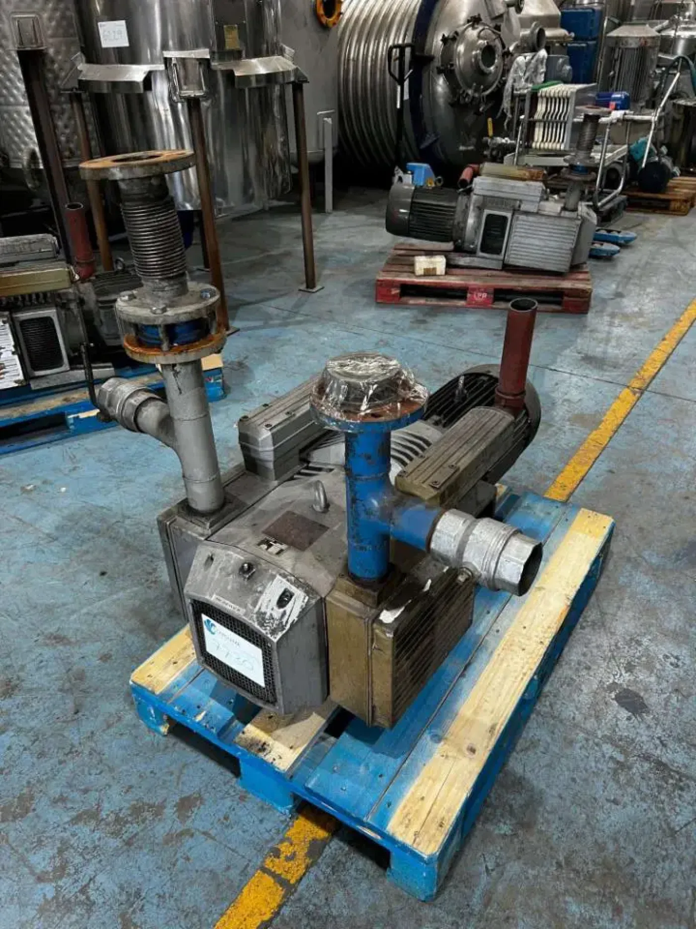 USED BECKER DTLF 360 OIL-FREE BLOWER - 1