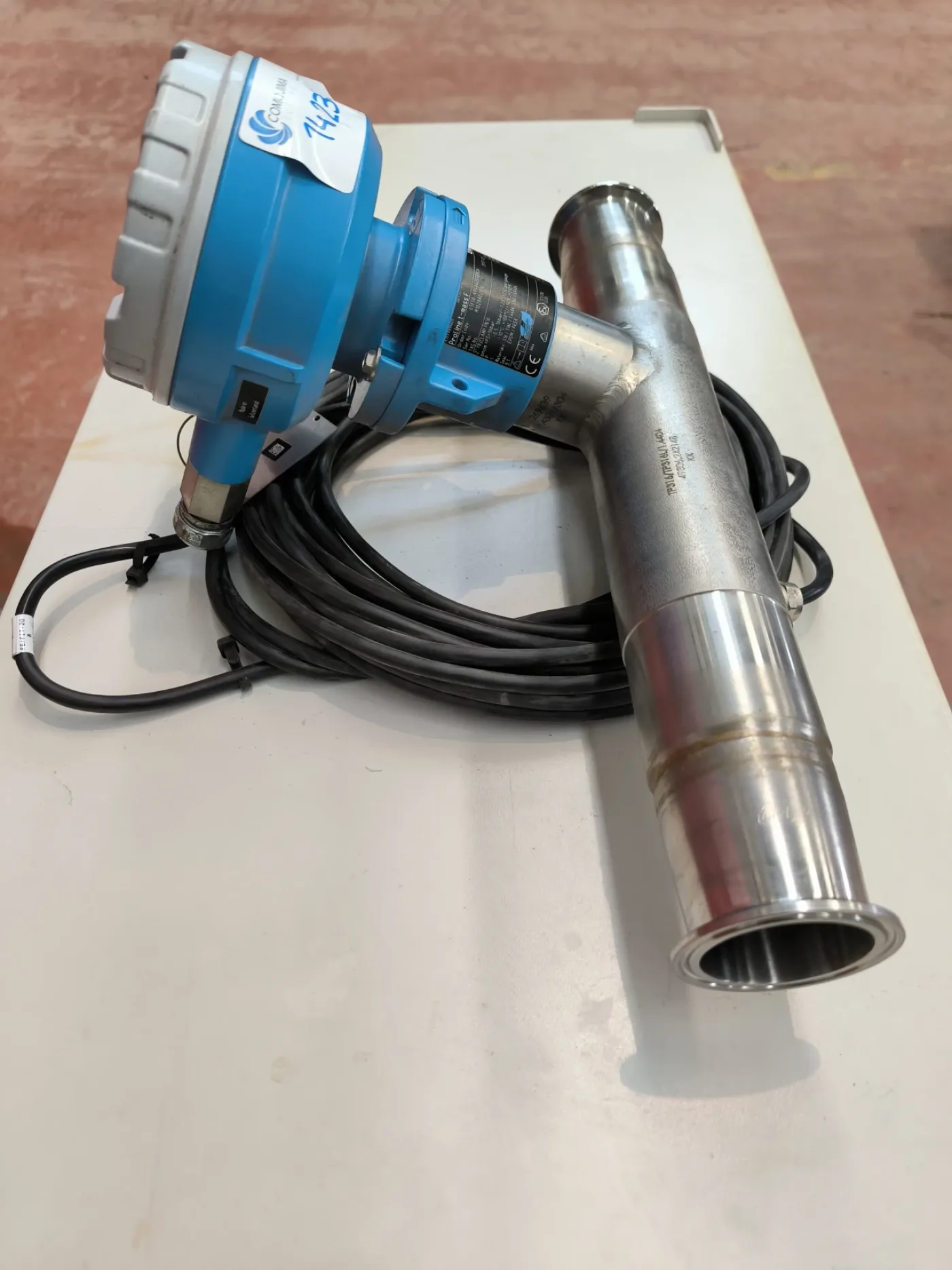 THERMAL MASS FLOWMETER ENDRESS HAUSER PROLINE T-MASS F ATEX UNUSED - 3