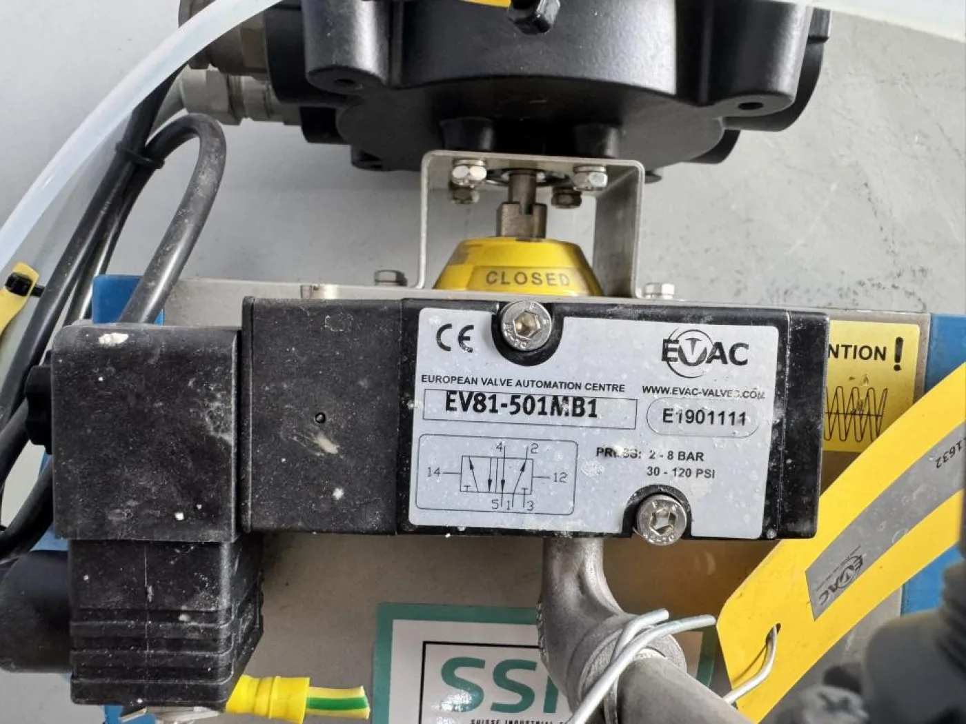 2019 EVAC / Max-Air Technology Pneumatic actuated ball valve - 4