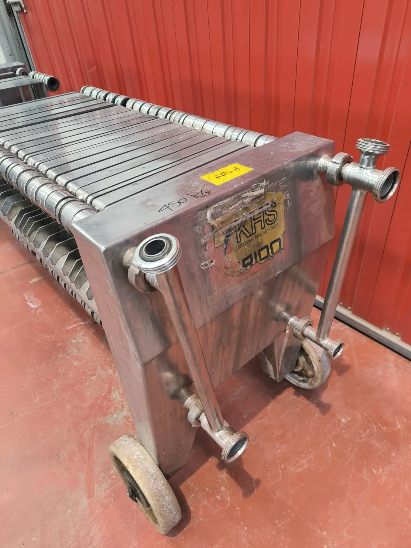FILTER PRESS KHS ORION C40/56 KG STAINLESS STEEL 316 - 4