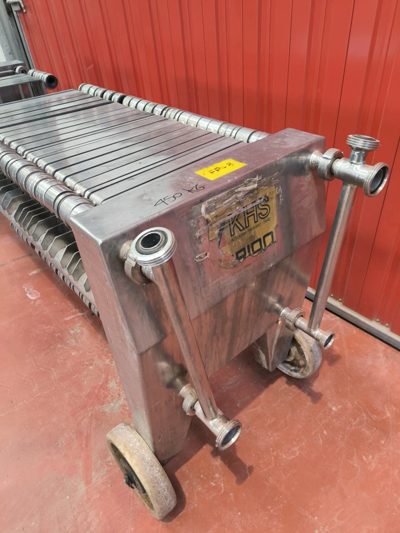 FILTER PRESS KHS ORION C40/56 KG STAINLESS STEEL 316