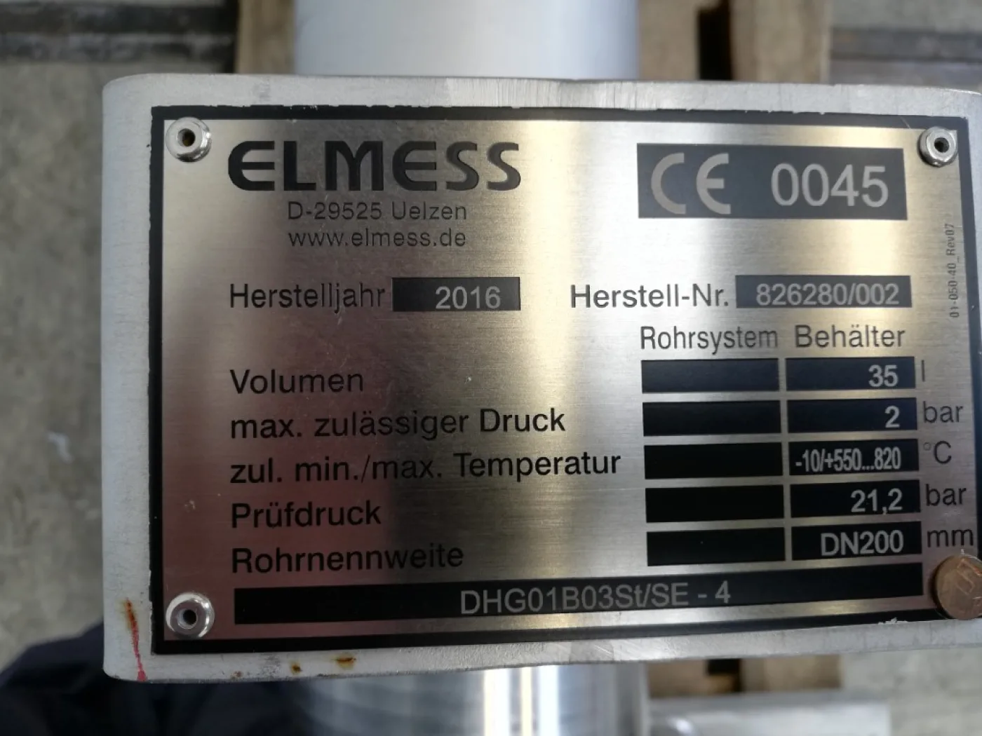 Elmess DHG01B03St/SE-4 flow heater (2x) - Temperature control unit - 6