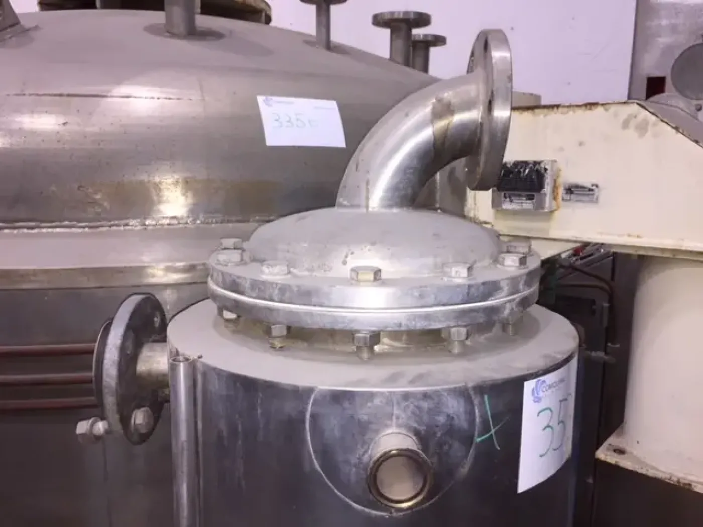 USED TELSTAR GVP 250 STAINLESS STEEL EXCHANGER 2.4 m2 - 1