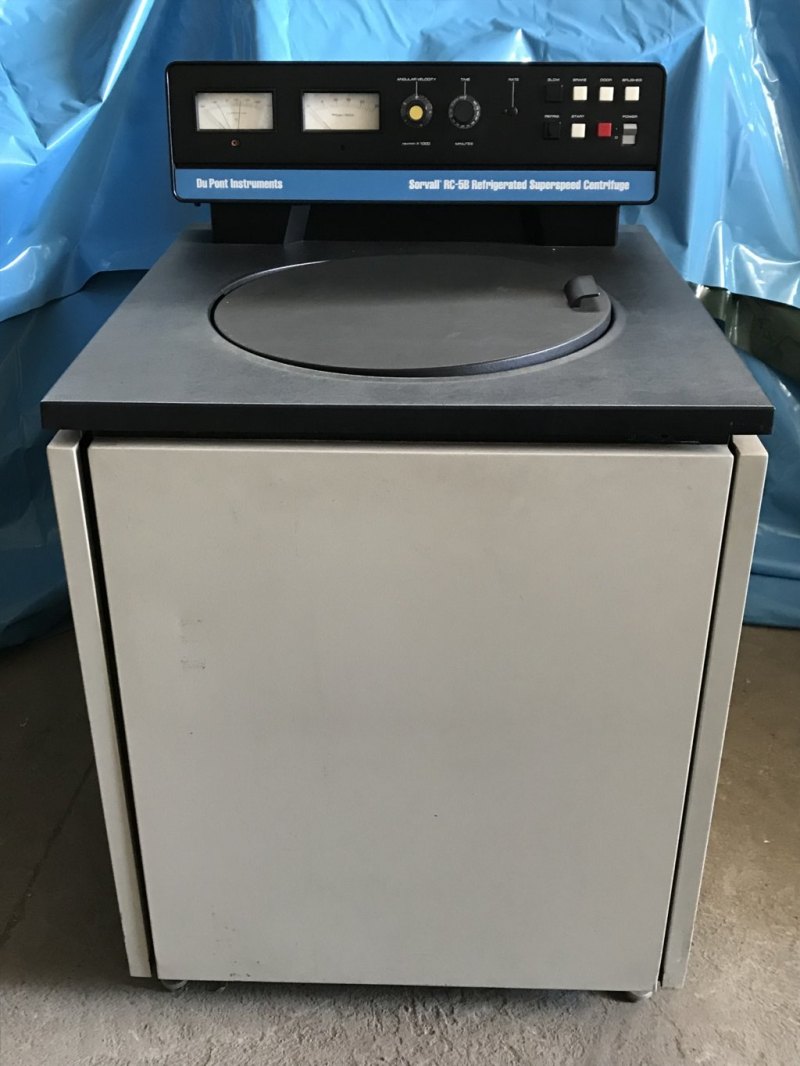 CENTRIFUGA REFRIGERATA DA LABORATORIO – SORVALL – MOD. RC-5B