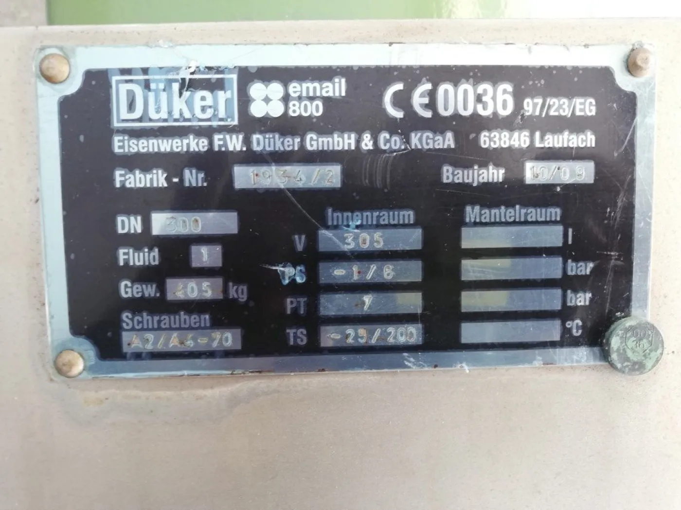 Düker GmbH & Co KGaA Thaletec DN300x4200 - Distillation - 4