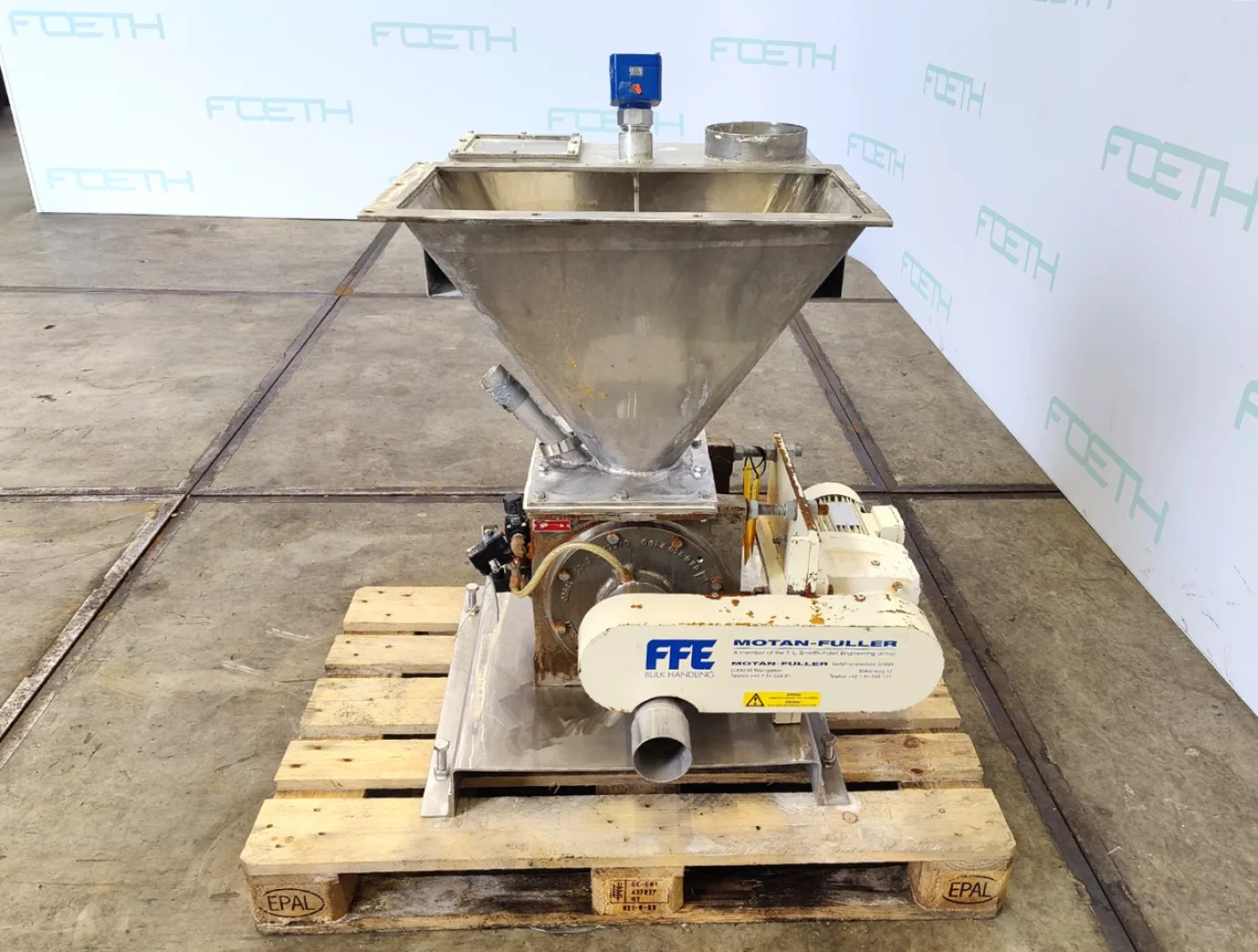 Motan D6320/21.6CC - Rotating valve - 5