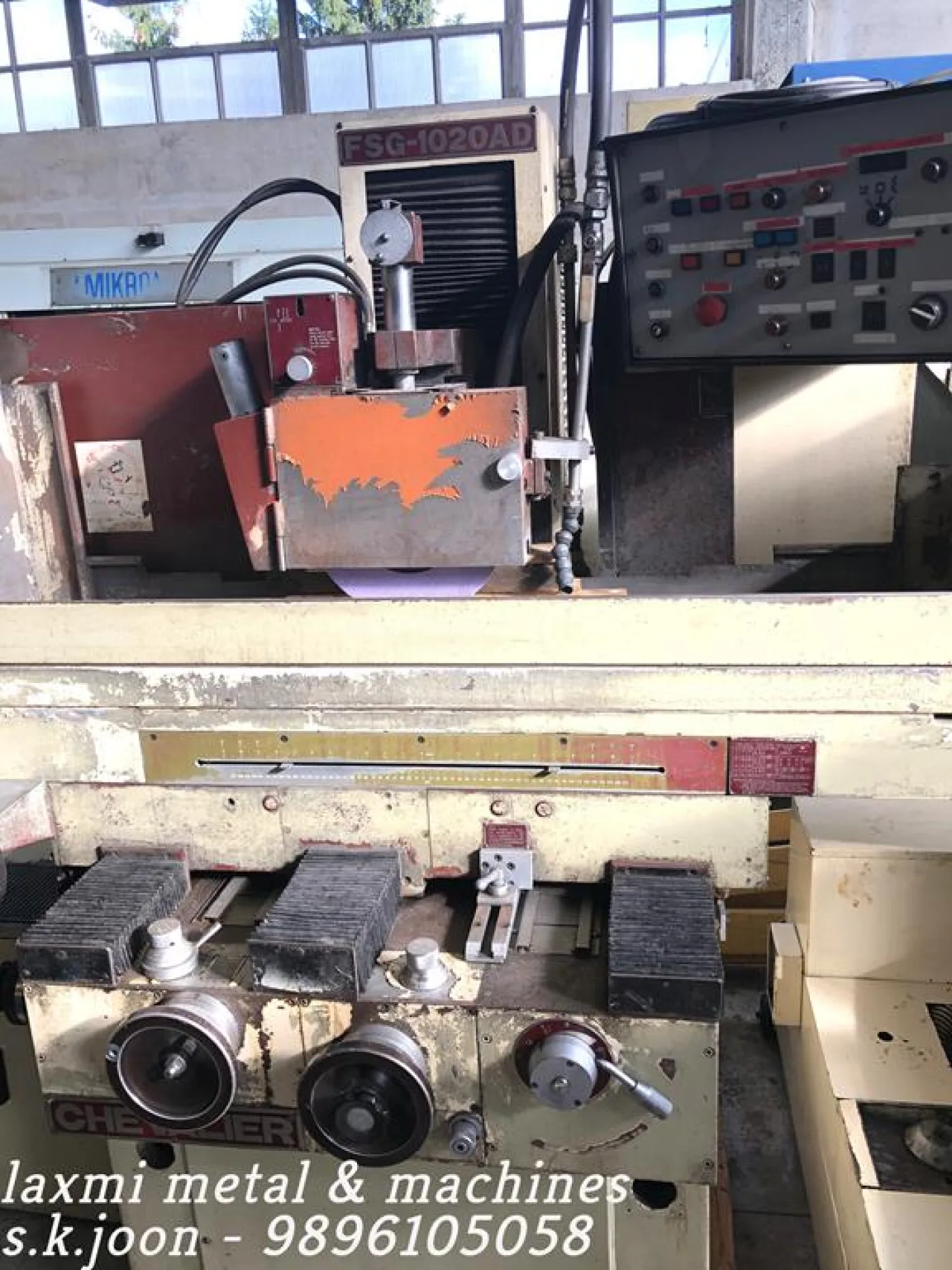 HIGH PRECISION SURFACE GRINDER, CHEVALIER - FSG-1020AD - Laxmi Metal & Machines, Rohtak - 3