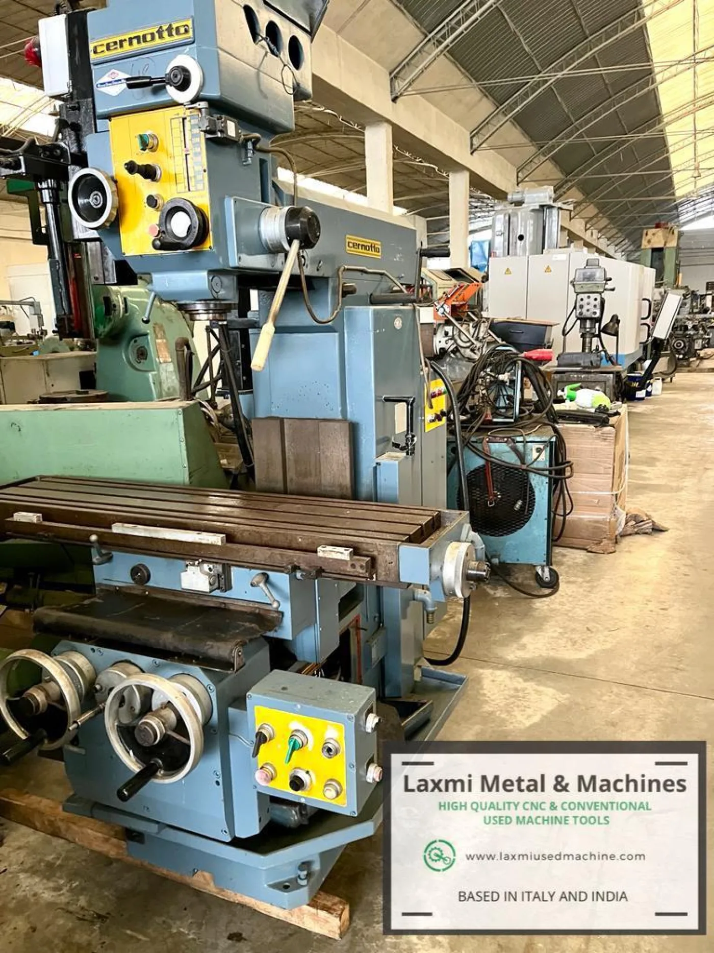MNTR MILLING MACHINE, CERNOTTO - FAST H250 - Laxmi Metal & Machines, Rohtak - 3