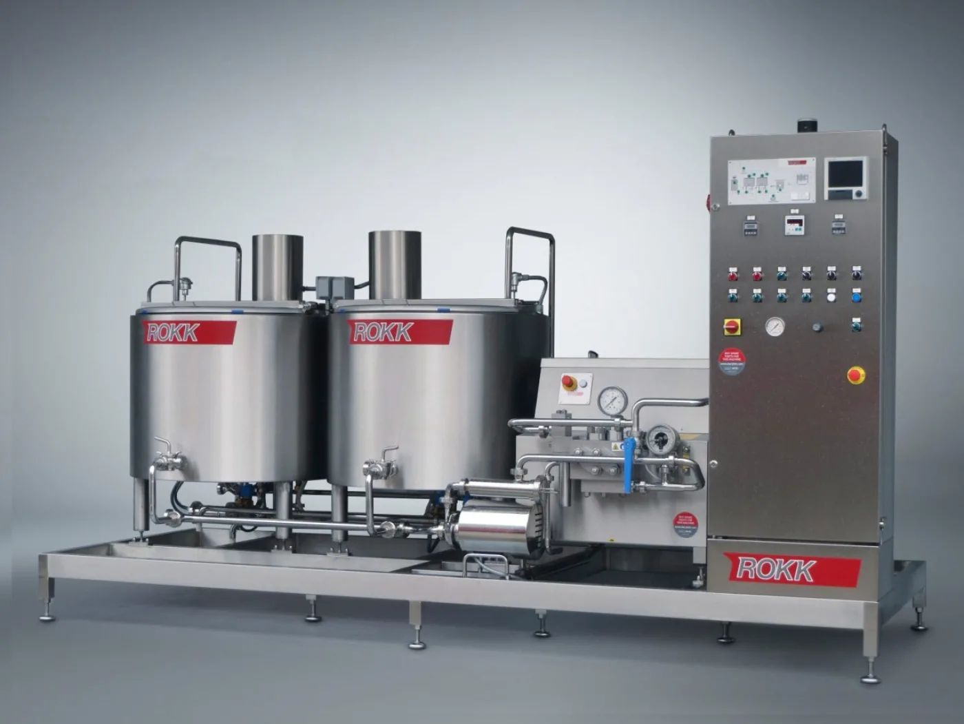 ROKK Mix Plant 600 Self-contained ice cream batch mix plant - 1