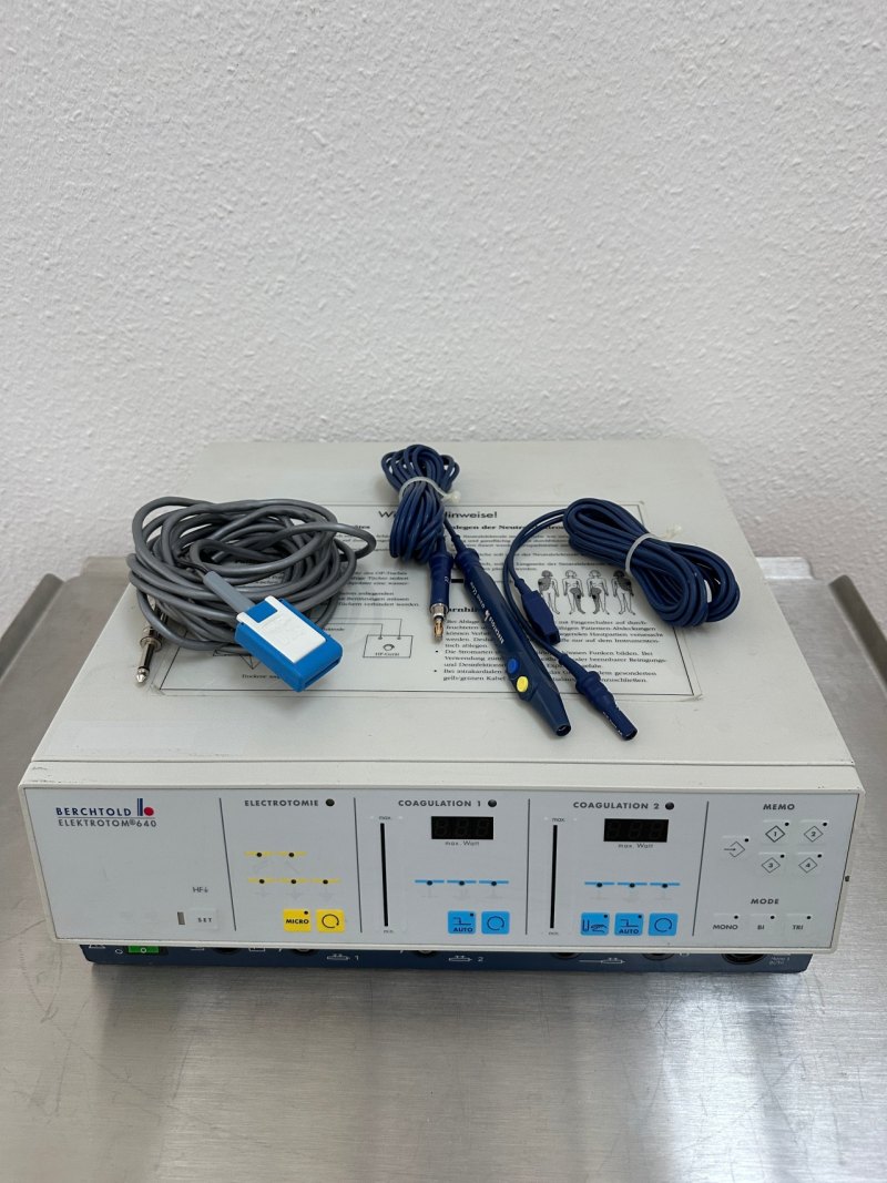 Berchthold Elektrotom 640 HF-Chirurgiegerät
