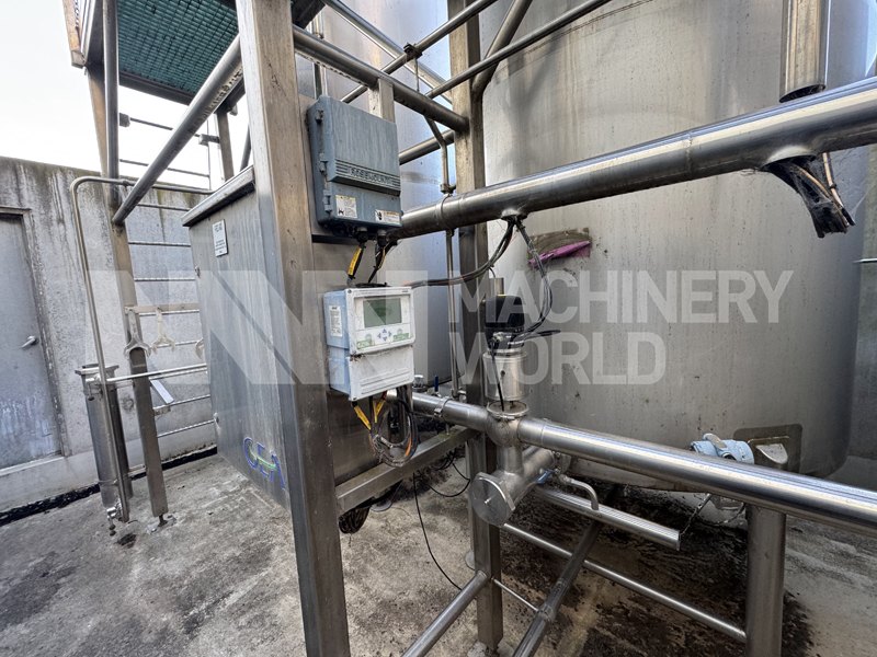 40,000 LPH GEA 4-Tank (3,000L) 1-Channel Automatic CIP System Plant