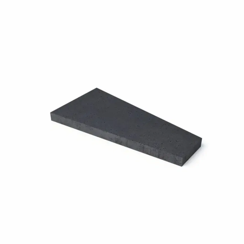 Schellevis oud hollandse trapezium tegel 120x60/30x8 cm. Antraciet
