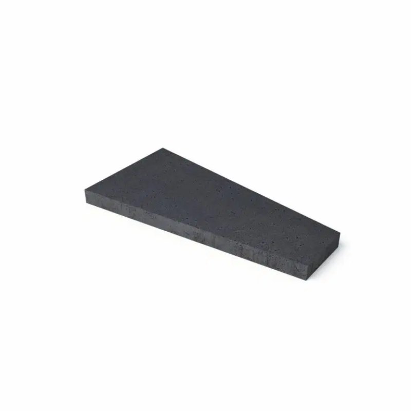 Schellevis oud hollandse trapezium tegel 120x60/30x8 cm. Antraciet