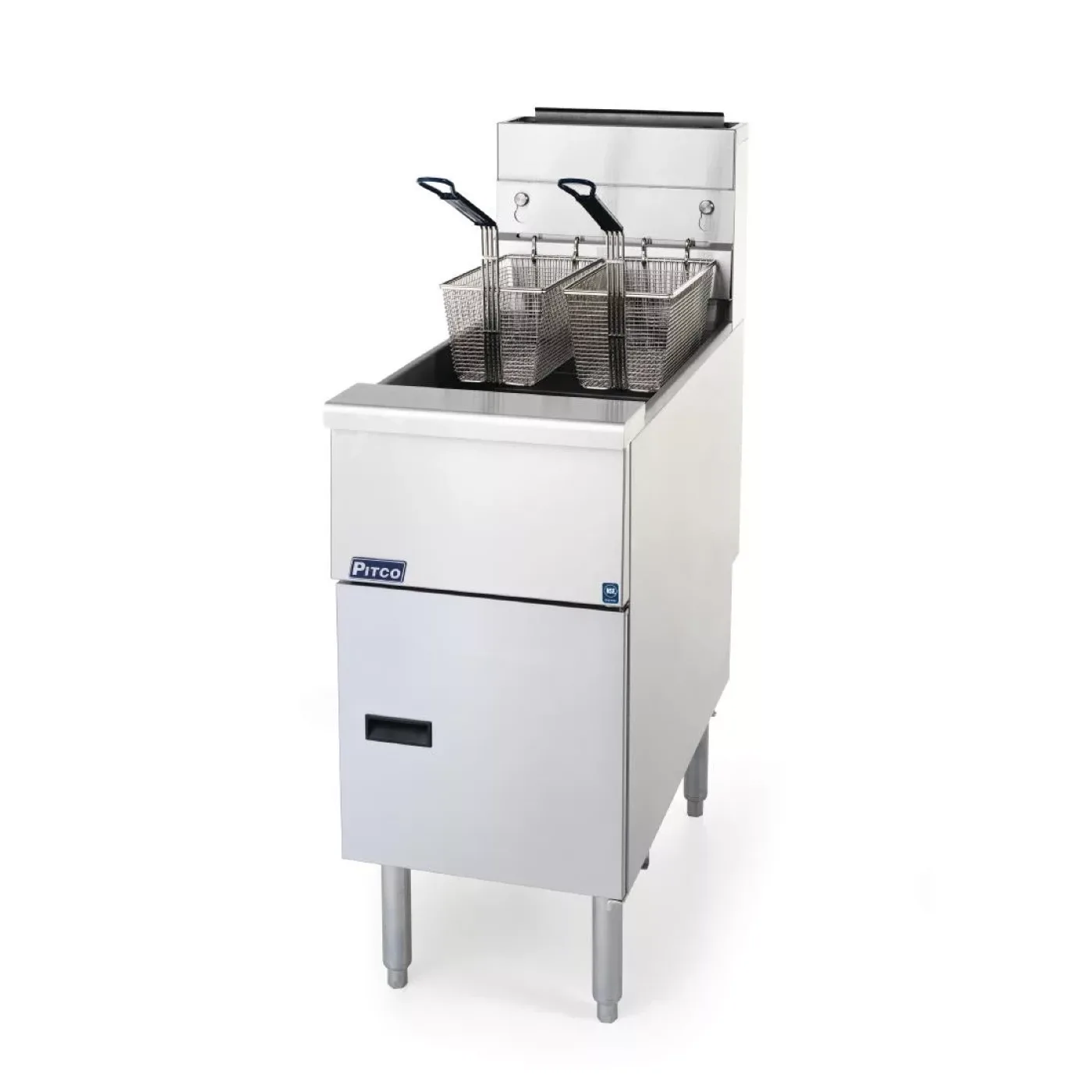 Pitco Single Tank Gas Fryer VF35 Natural Gas - islandcatering - 4