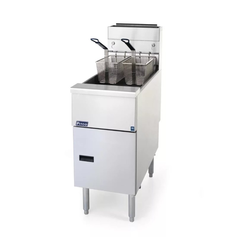 Pitco Single Tank Gas Fryer VF35 Natural Gas - islandcatering