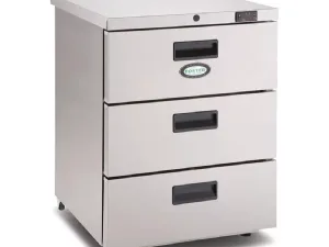 Foster 3 Drawer 150Ltr Under Counter Fridge HR150 13/106 - islandcatering