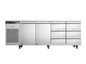 Foster EP1/4H/43-326 EcoPro G3 2 Door & 6 Drawer Refrigerated Counter 585 Litres - islandcatering