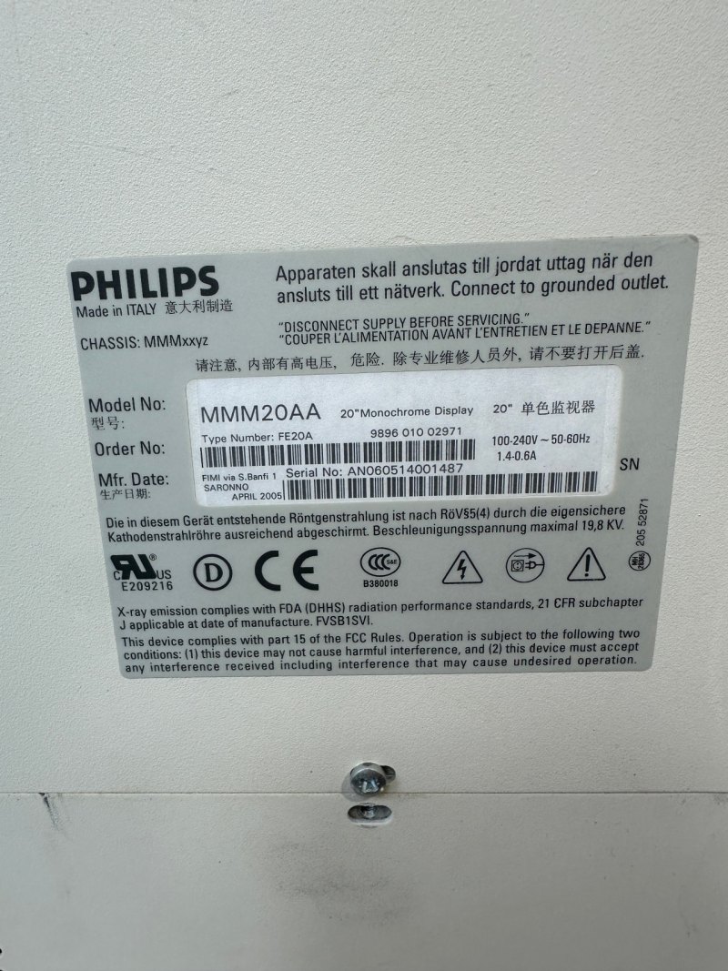 Philips MMM20AA Befundungsmonitor