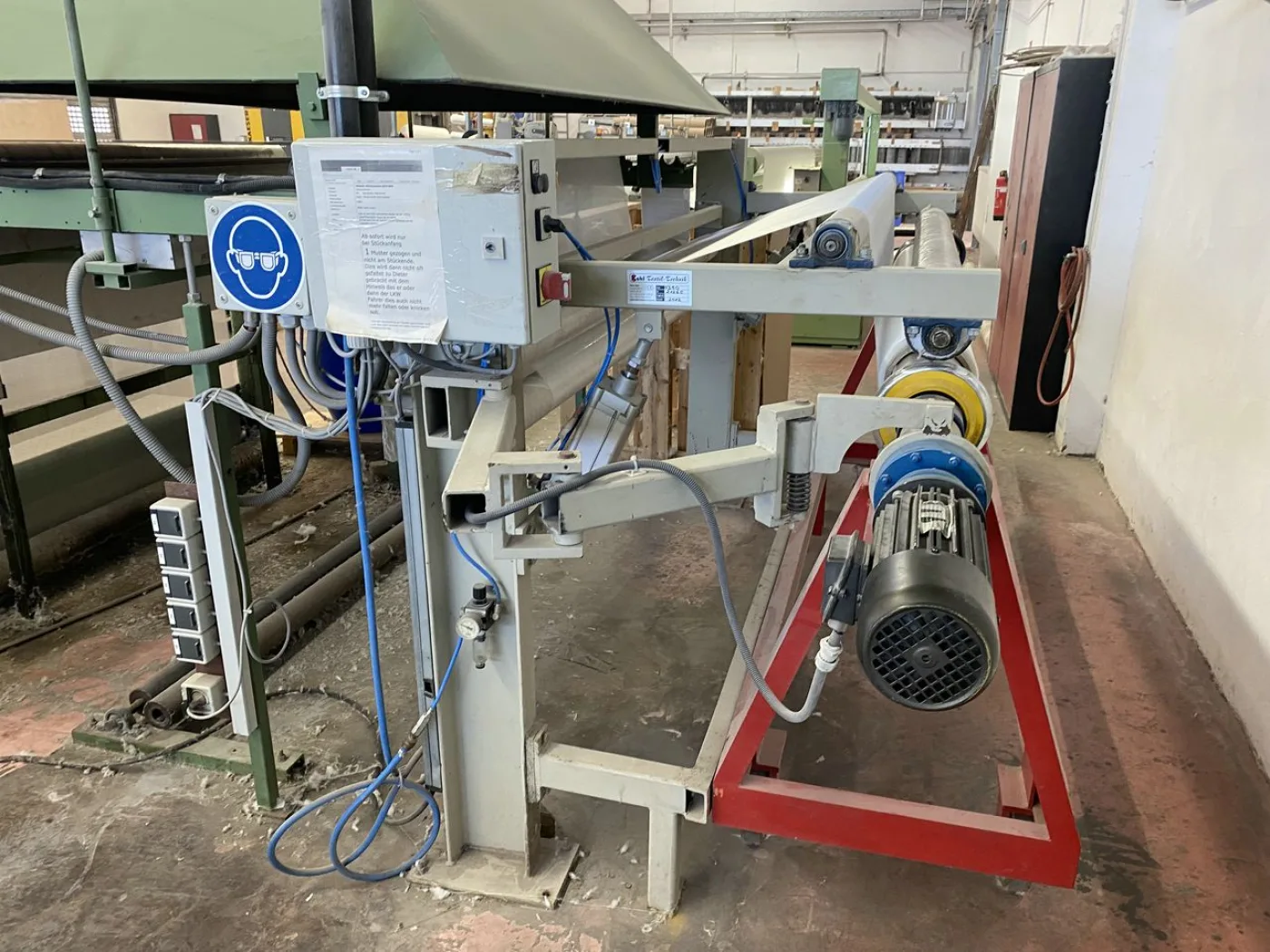 Kohl - center winder for winding on A-frame type 350 - 2