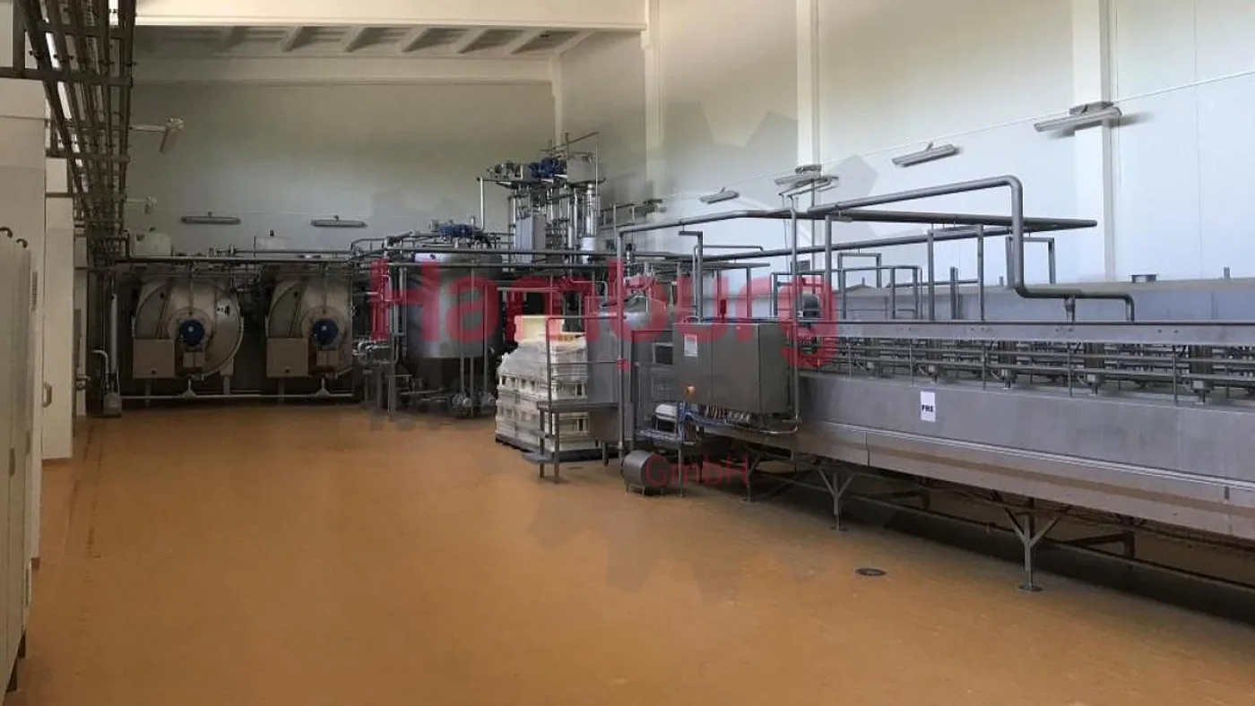 Gouda Euroblock Cheese Plant for 100.000 liter of milk per day - 10.000 kg of Gouda cheese per day - 2
