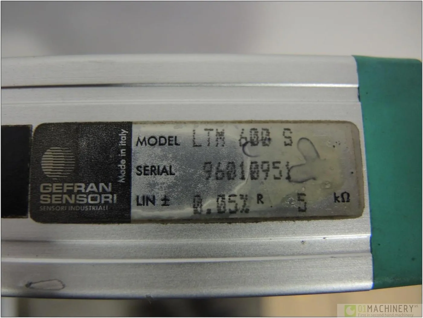2001 GEFRAN LTM 600 S AI1786 - 3