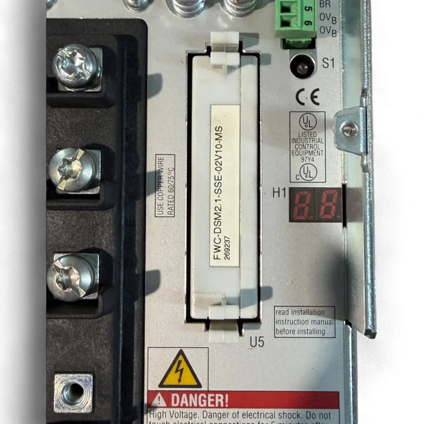 Bosch Rexroth Indramat Servoregler DDS02.1-W025-D für Homag BAZ 32 Digital AC Servo Controller Art.-Nr. DDS02.1-W025-D - 6