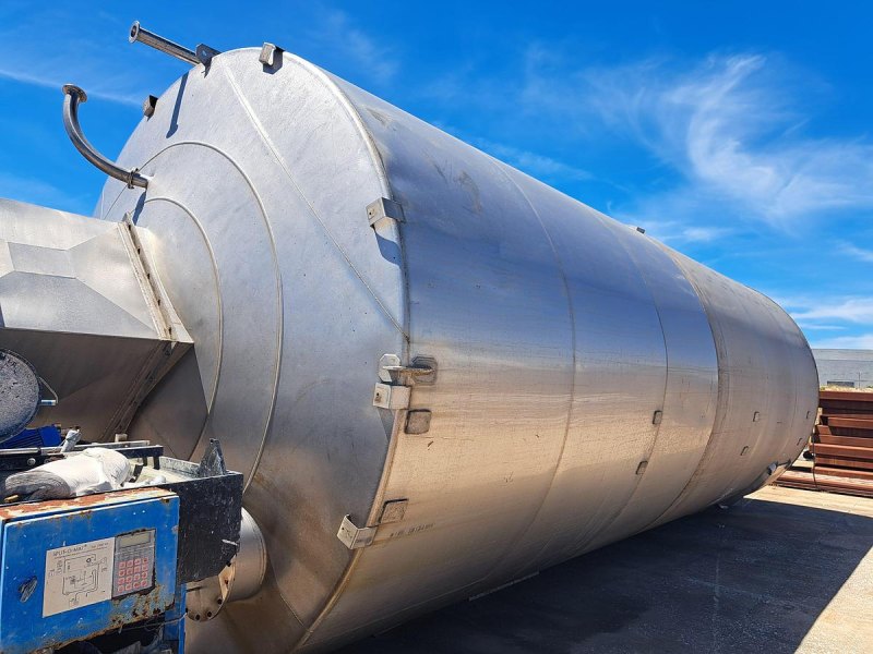 Silo de inox para cimento ou massas finas