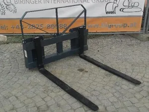 Palettengabel 120 cm mit Bobcat 90 cm Aufnahme