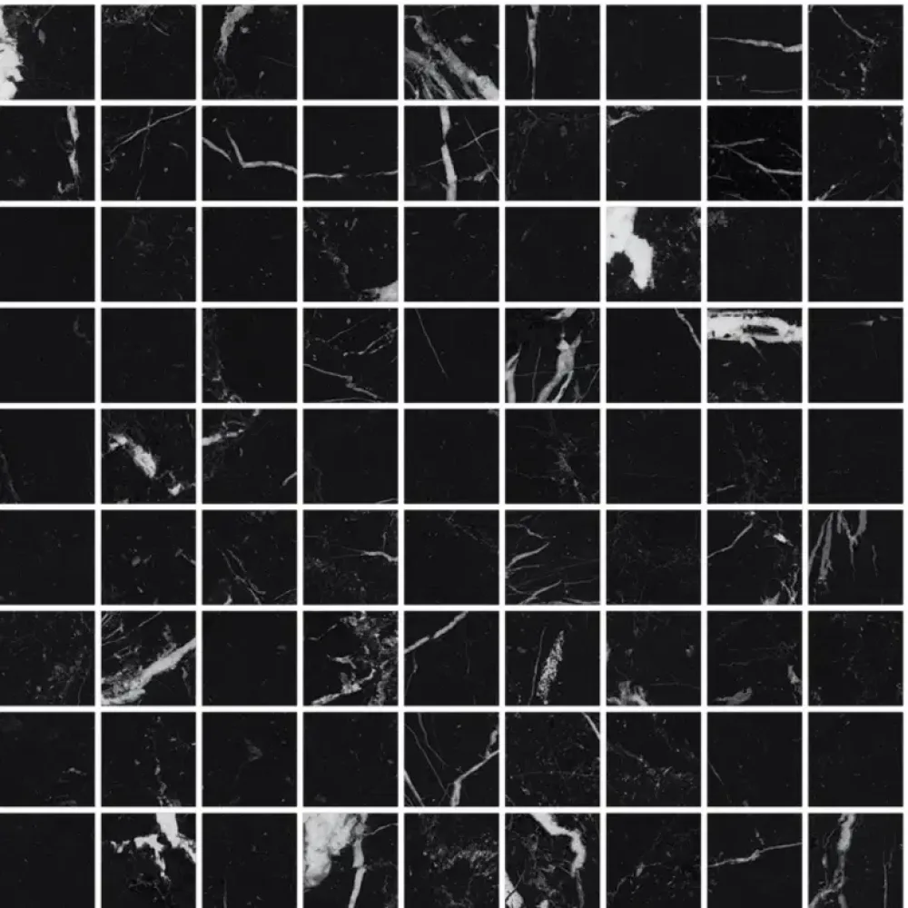 Marmore 10MM Nero decor tegel 30x30 cm