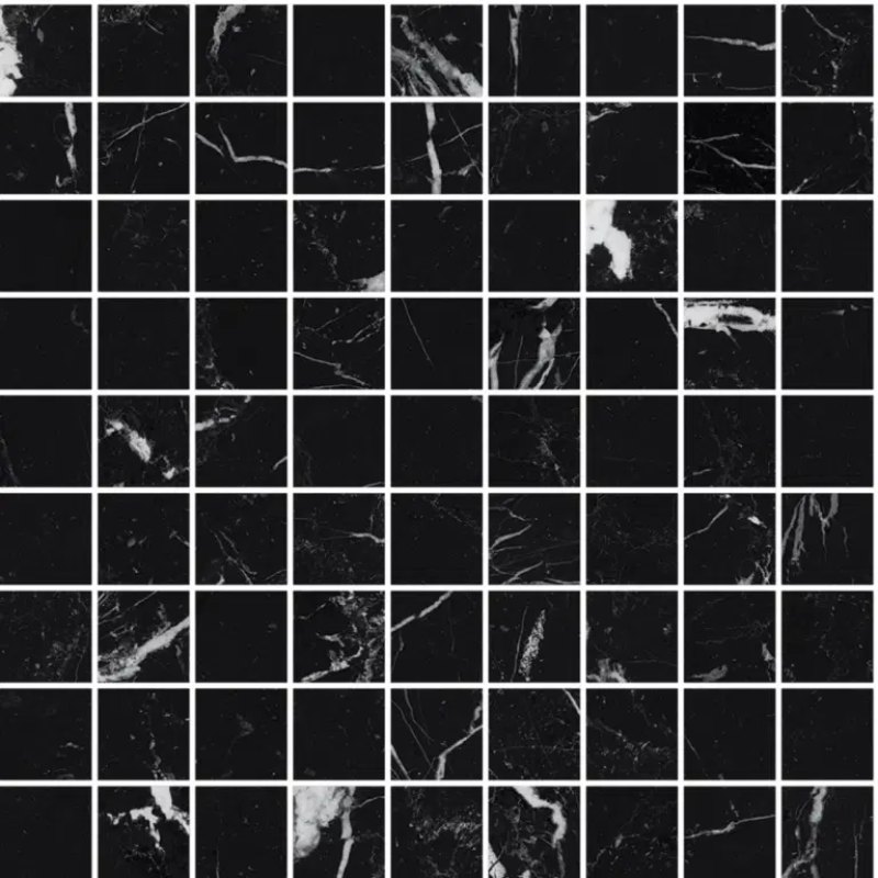 Marmore 10MM Nero decor tegel 30x30 cm