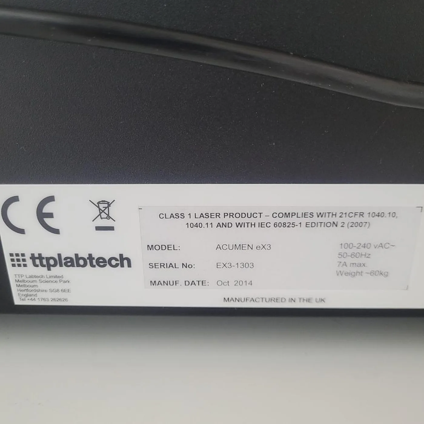 TTP Labtech Acumen ex3 Microplate Cytometer - 7