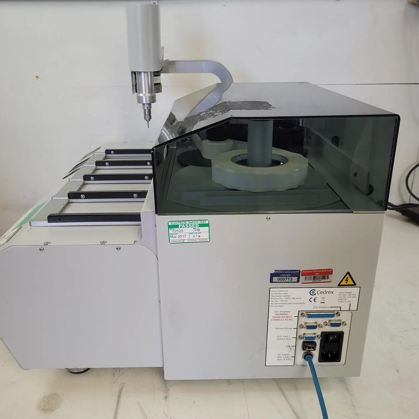 Cedrex Fluid X-xtl-CMTL-96 Mark 111 Automated Tube Labeler - 8