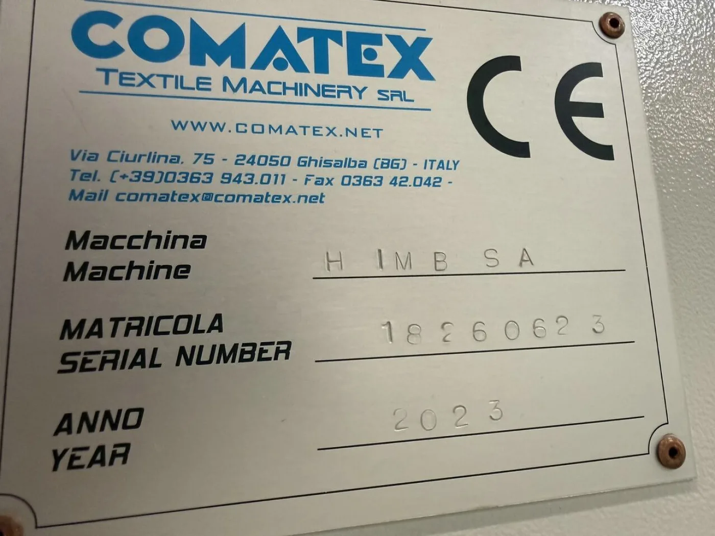 Comatex - inspection and packaging machine - 6