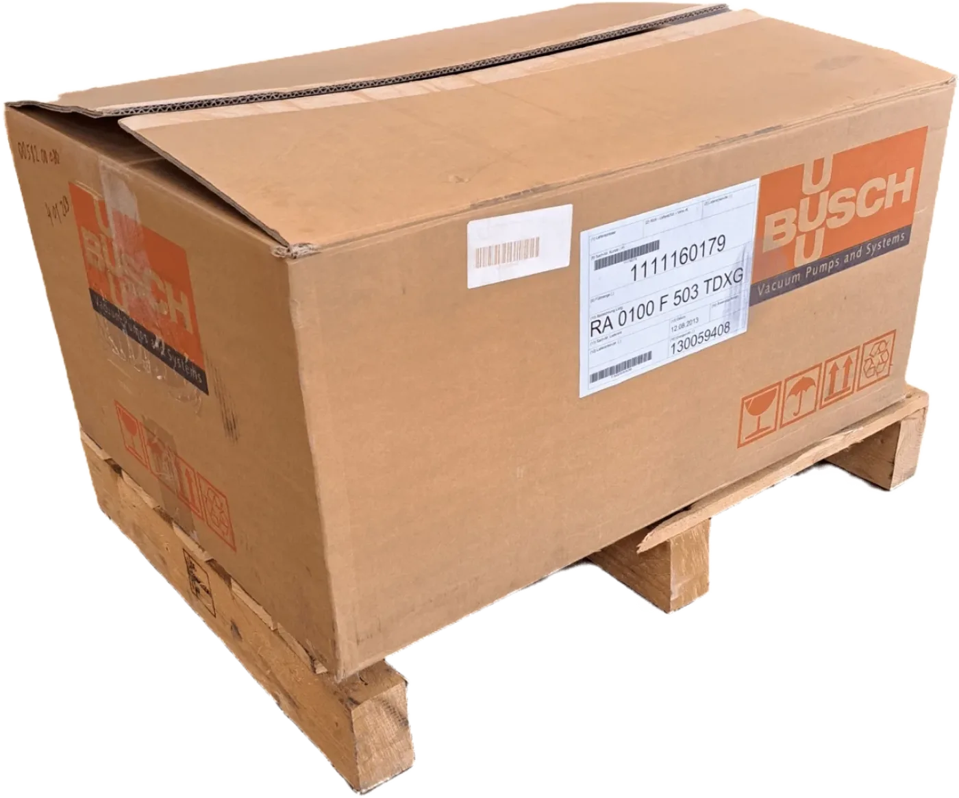 Busch Drehschieber-Vakuumpumpe RA 0100 F 503 TDXG - 3