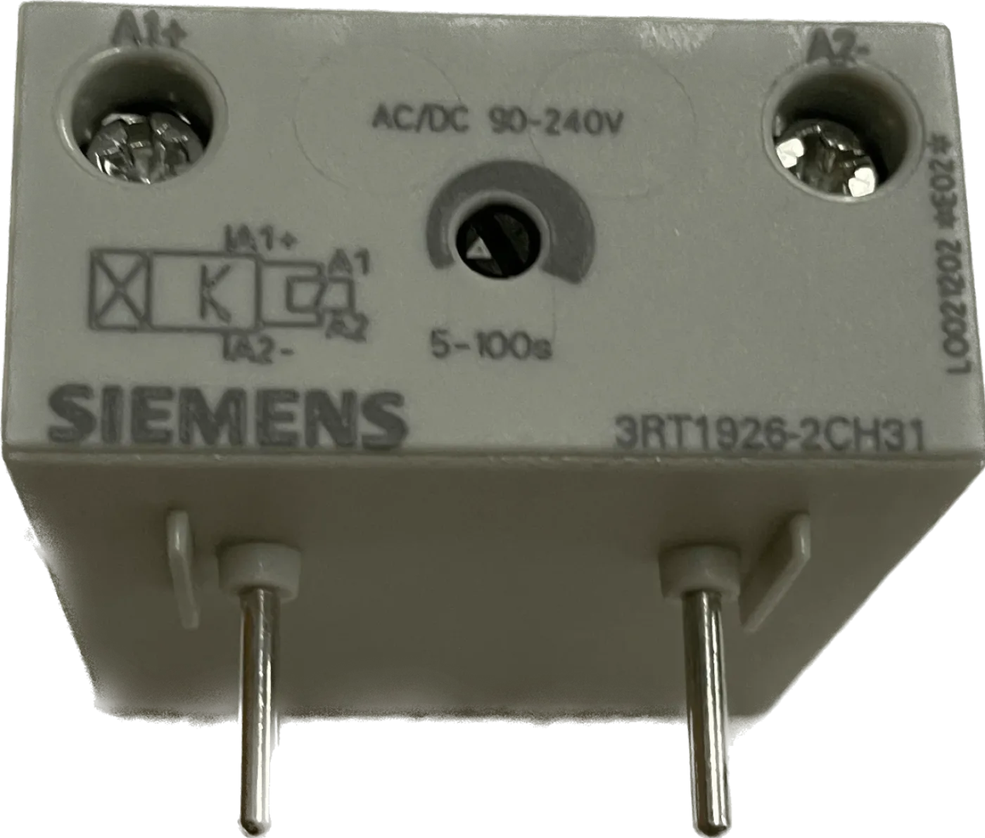 Siemens elektron. Zweidraht-Zeitrelais 3RT1926-2CH31 - 2