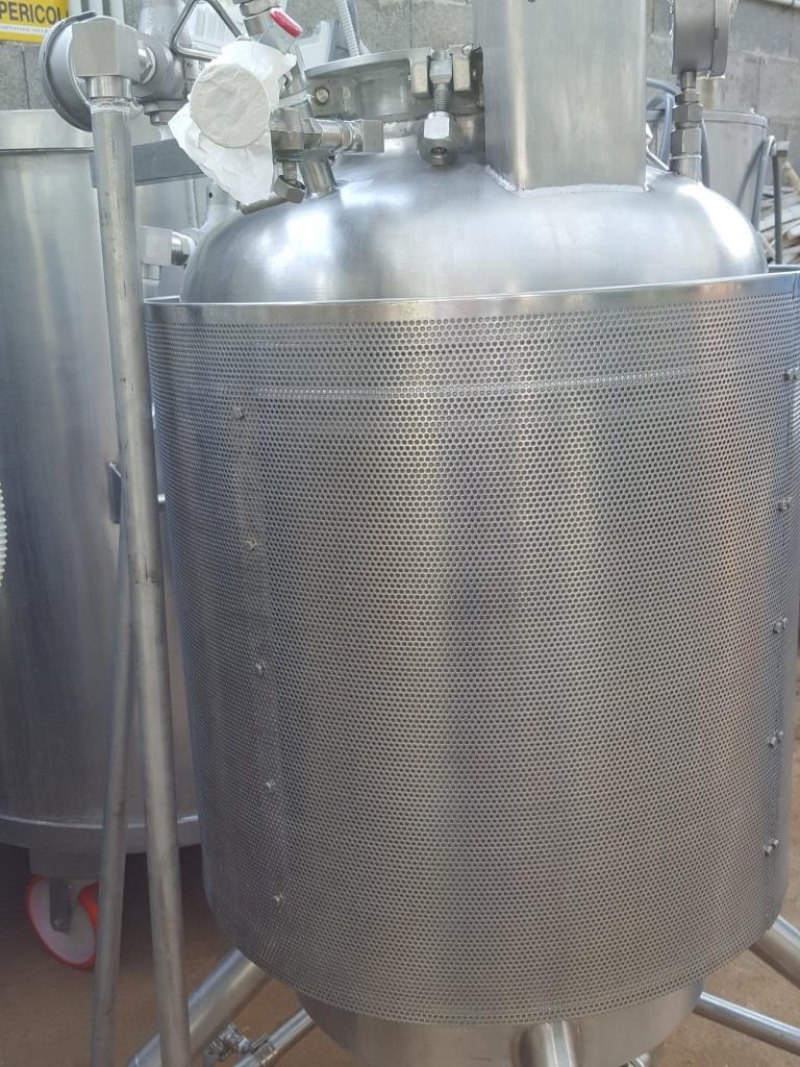 SERBATOIO INOX INCAMICIATO – CALMIC CISA 200 L