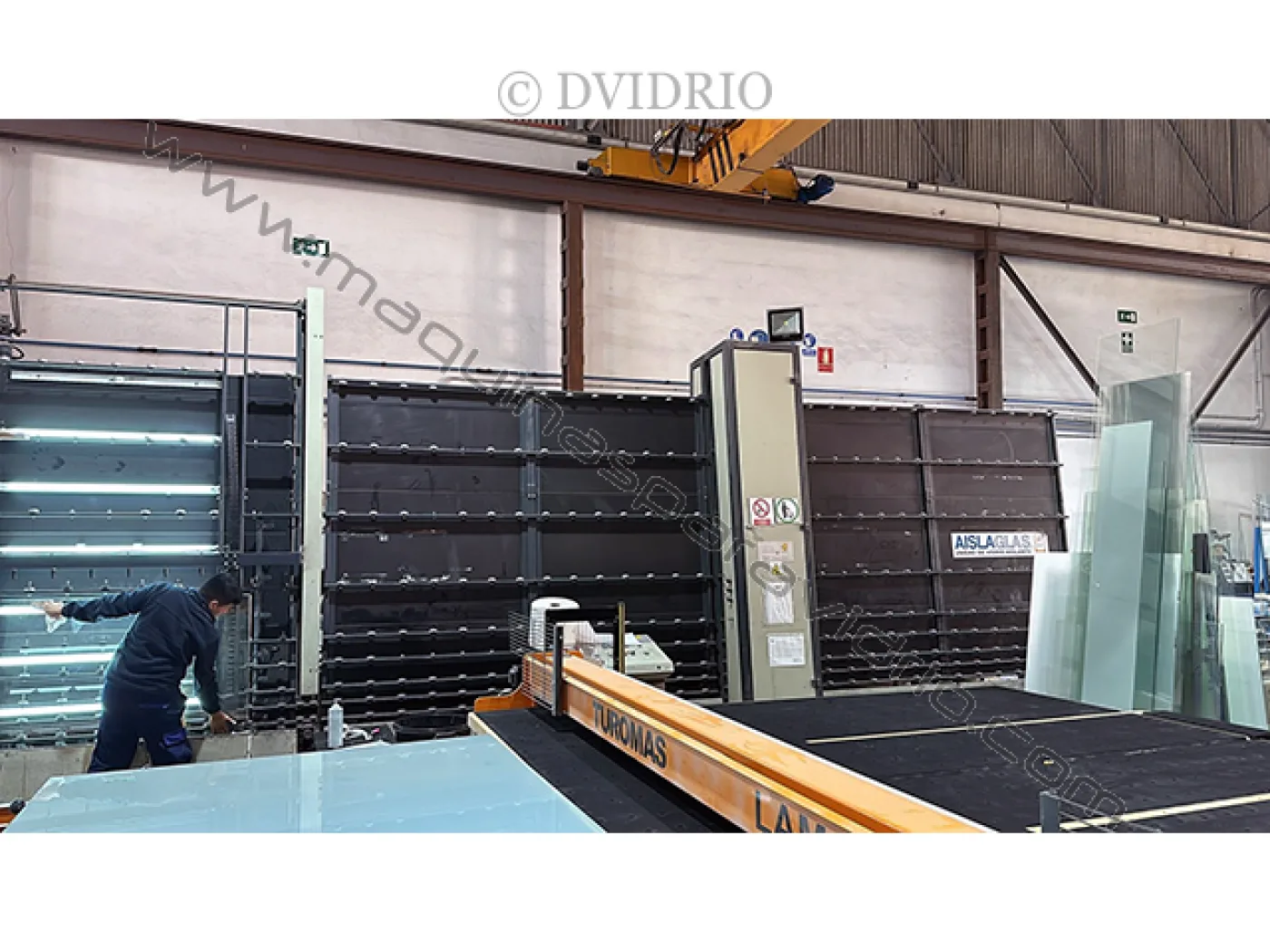 LINEA DE DOBLE ACRISTALEMIENTO PARA VIDRIO GTM - 3