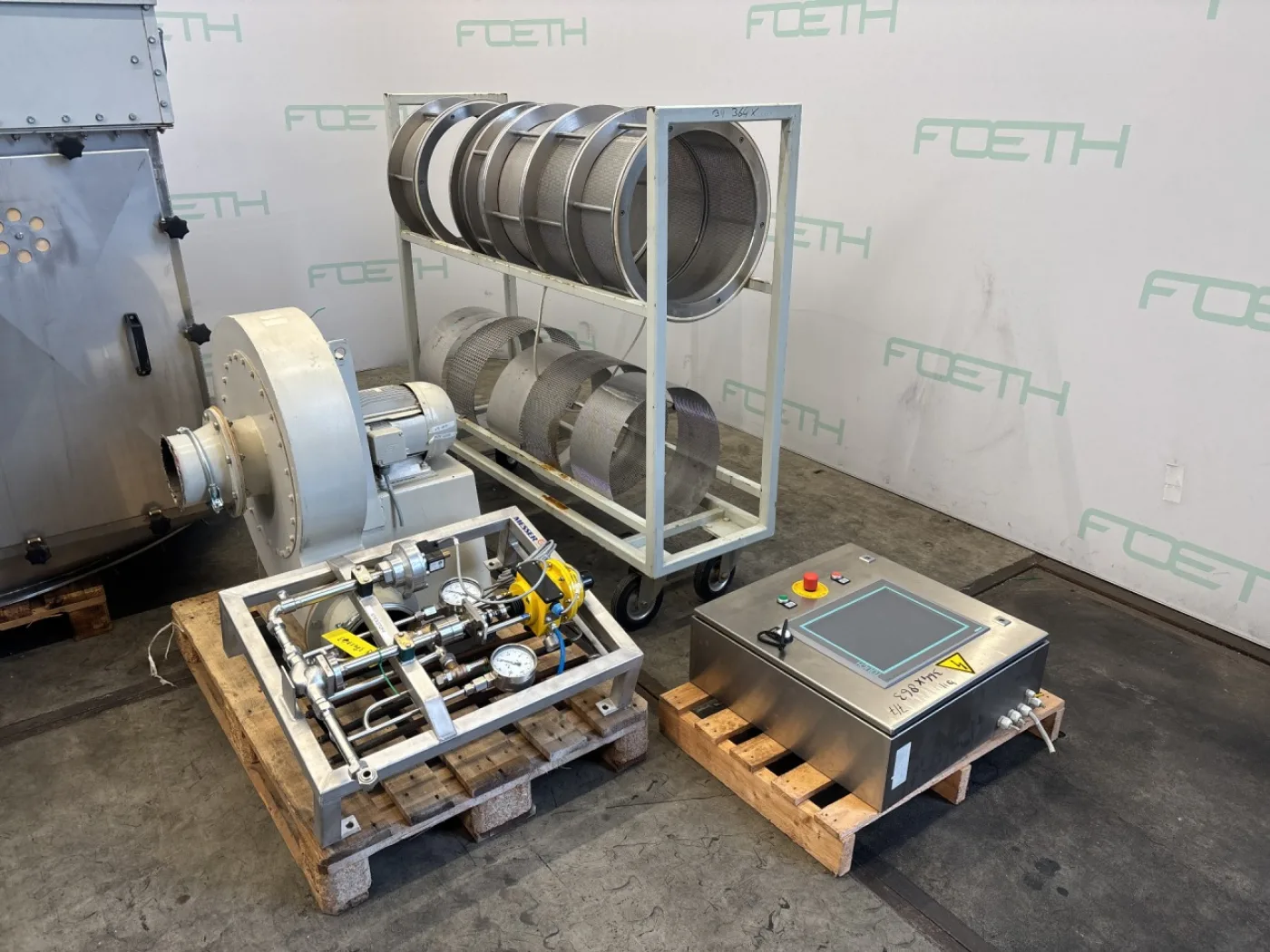 Hosokawa Alpine 500 UPZ — Cryogenic Fräsen Line - Fine Impact Mill - 4