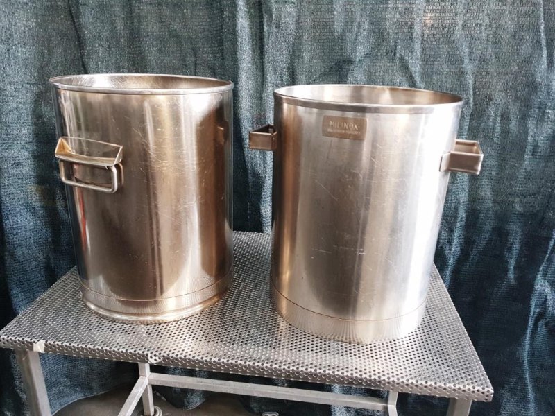CONTENITORE IN ACCIAIO INOX – MILINOX – Mod. 30 LT