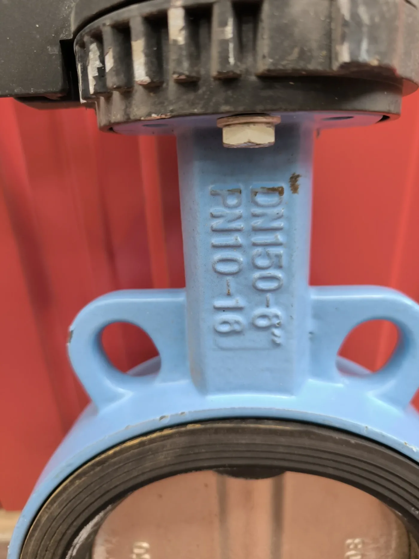 MANUAL BUTTERFLY VALVE TTV 20W3040 DN150 PN10 - 3