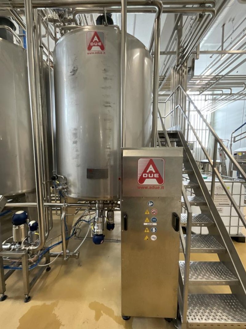 2022 A Due S.p.A. A Due S.p.A. MIL040XS Mixing Tank System with 3 Off Stainless Steel Tanks and Process Equipment
