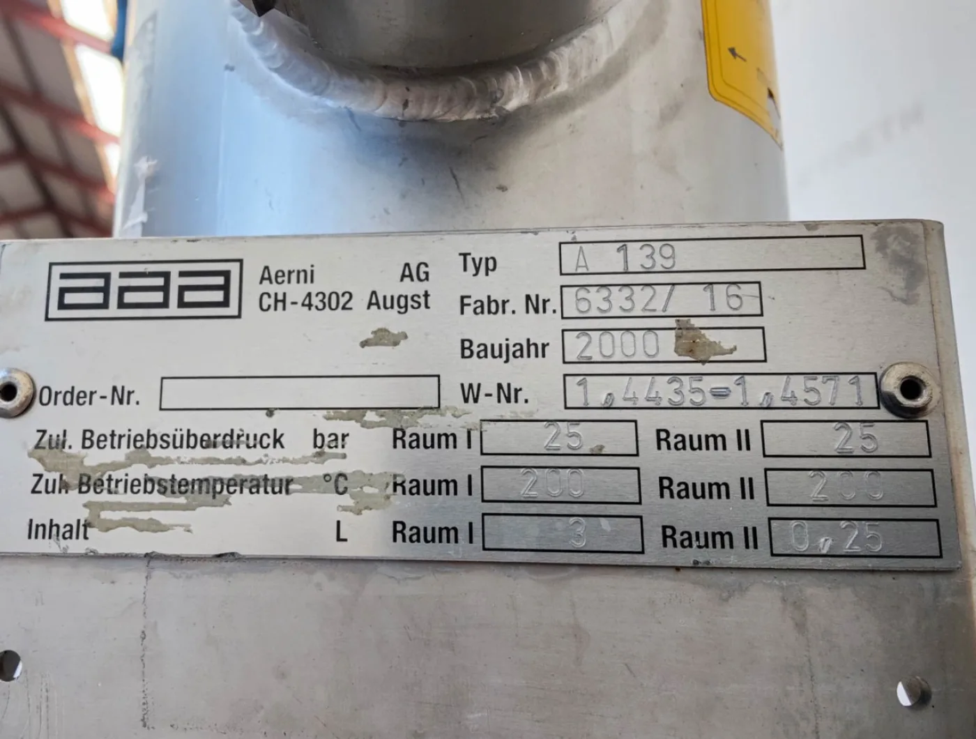 Kuehni Mixer setler column - Extraction - 7