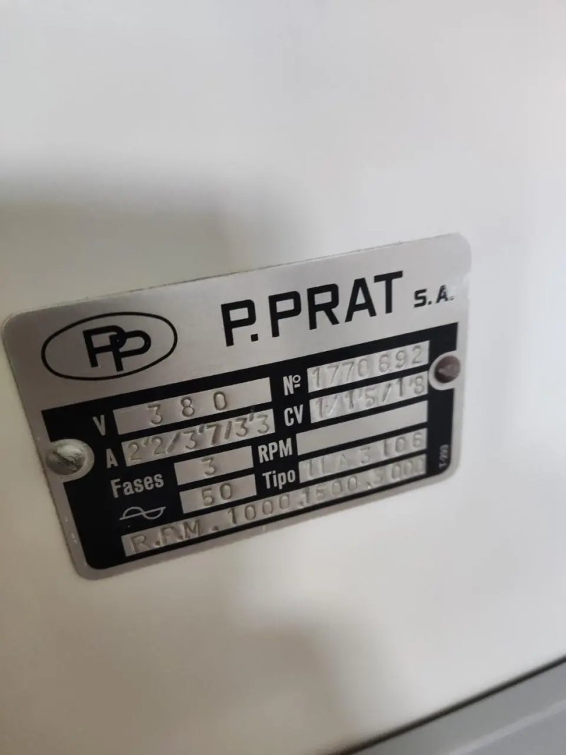 USED STAINLESS STEEL PEDRO PRAT GRAGEAR DRUM
