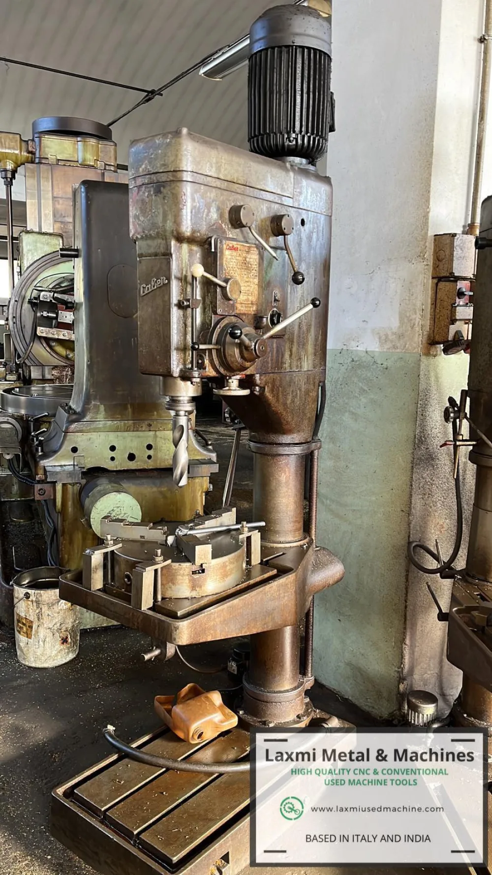 COLUMN DRILLING + TAPPING MACHINE, CABER - 59R SPECIAL - Laxmi Metal & Machines, Rohtak