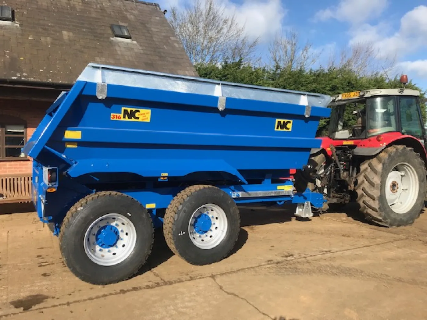 NC 316 Dump trailer for sale - 5
