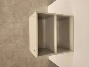 Potteau Openkast, 1 plank, L. Grijs 600