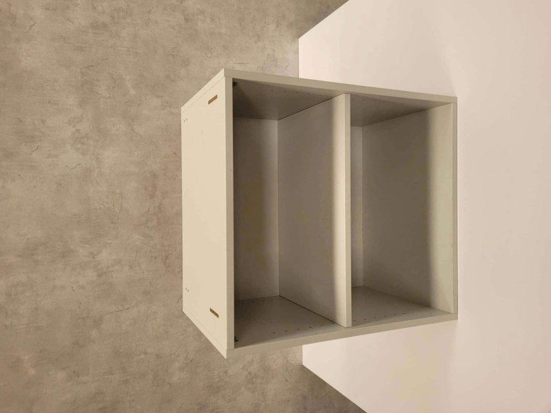 Potteau Openkast, 1 plank, L. Grijs 600