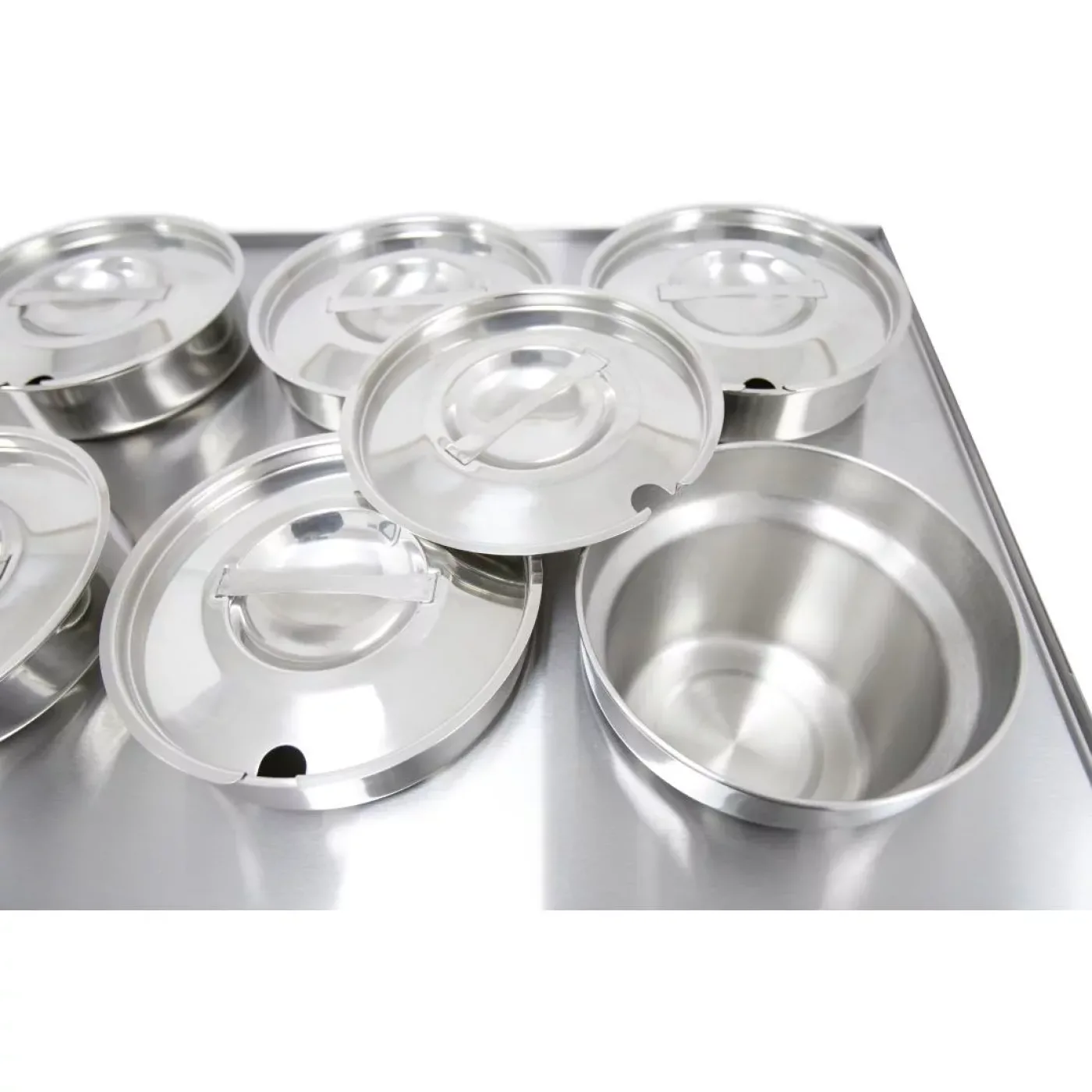 Parry 6 Pot Bain Marie NPWB6 - islandcatering - 3